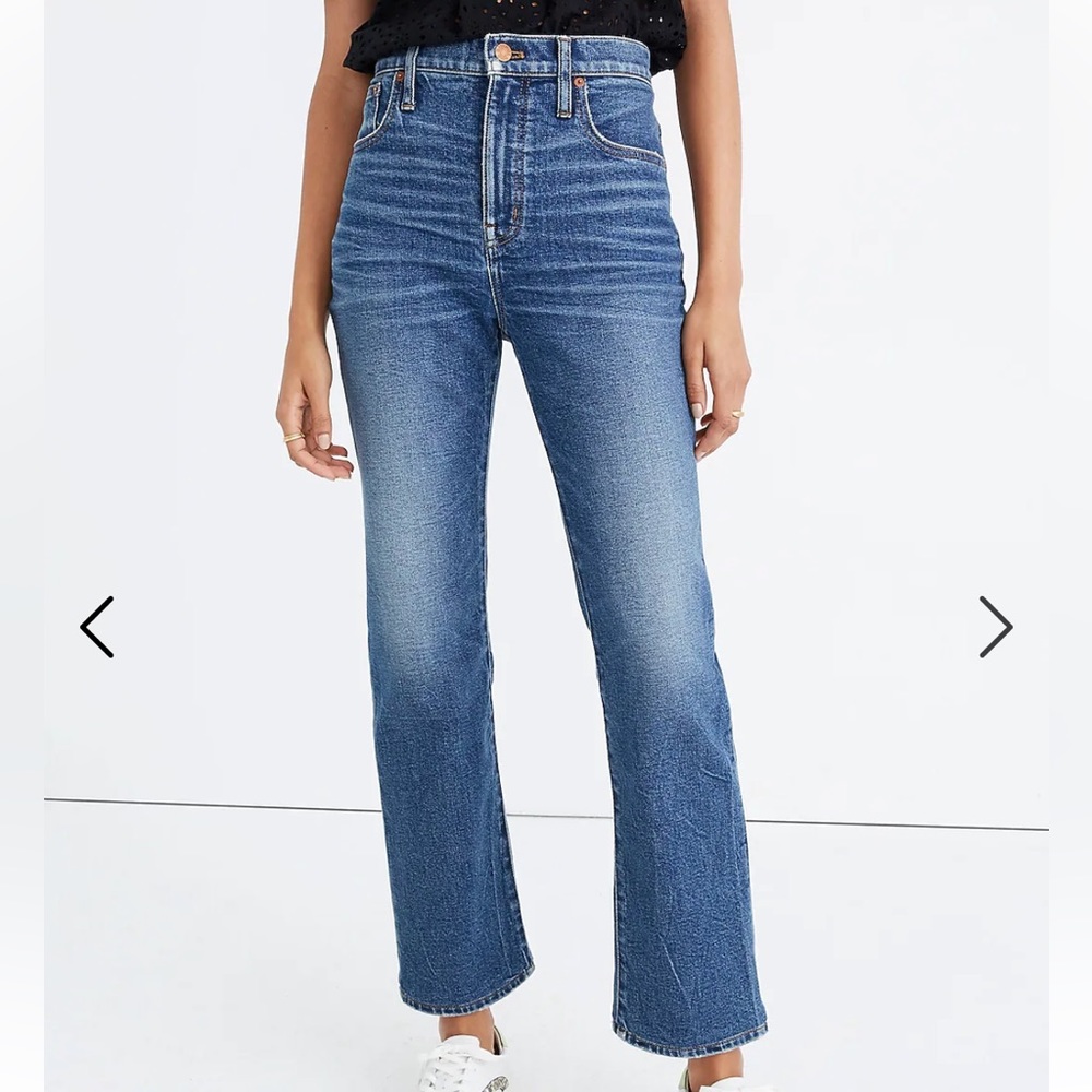 Madewell Petite Slim Demi boot Jeans 25P